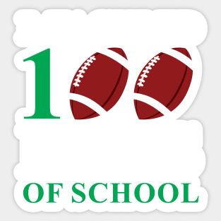 I Tackled 100 Days of School Sticker